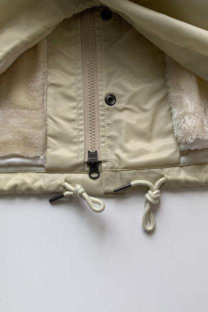 CHIPPS COMPANY チップスカンパニー / Embroidery 裏ボアコーチジャケット / WHITE