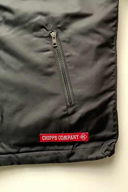 CHIPPS COMPANY チップスカンパニー / Embroidery 裏ボアコーチジャケット / BLACK