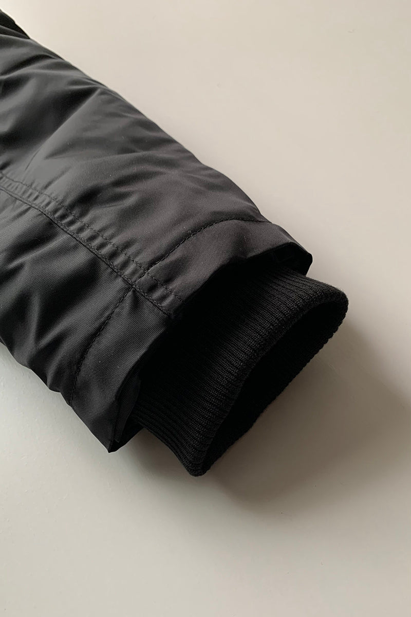 CHIPPS COMPANY チップスカンパニー / Embroidery 裏ボアコーチジャケット / BLACK