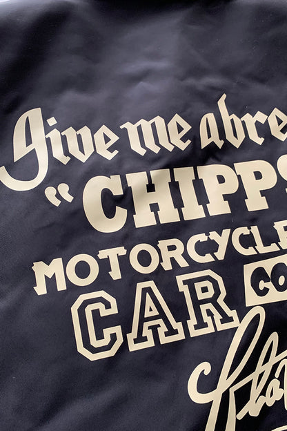 CHIPPS COMPANY チップスカンパニー / Embroidery 裏ボアコーチジャケット / BLACK