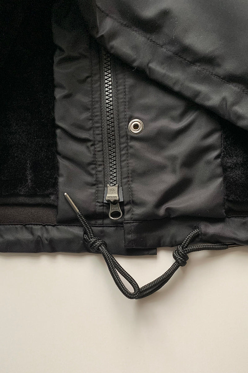 CHIPPS COMPANY チップスカンパニー / Embroidery 裏ボアコーチジャケット / BLACK