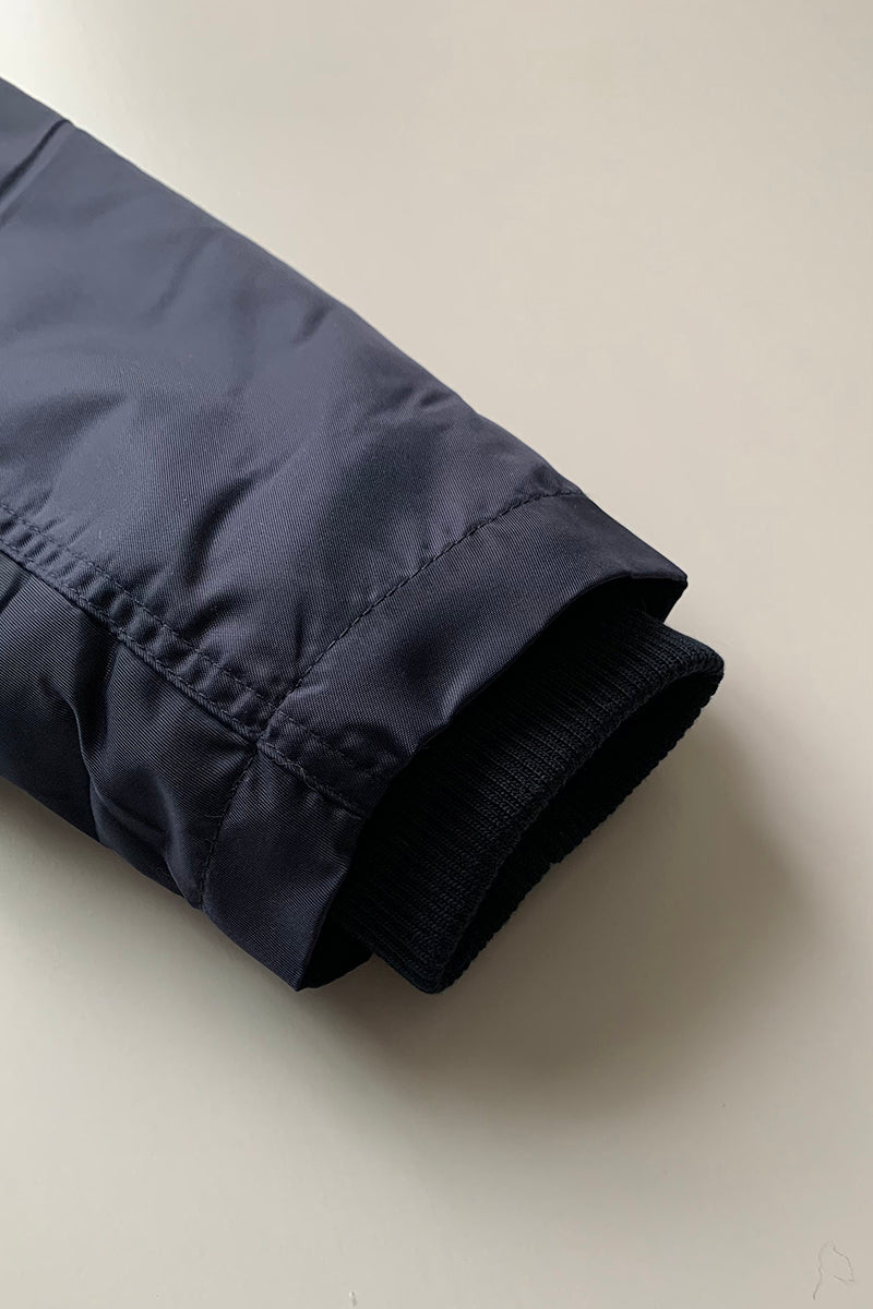 CHIPPS COMPANY チップスカンパニー / Embroidery 裏ボアコーチジャケット / NAVY