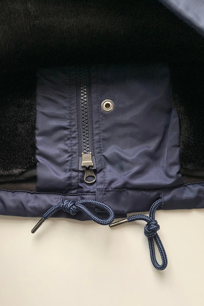 CHIPPS COMPANY チップスカンパニー / Embroidery 裏ボアコーチジャケット / NAVY