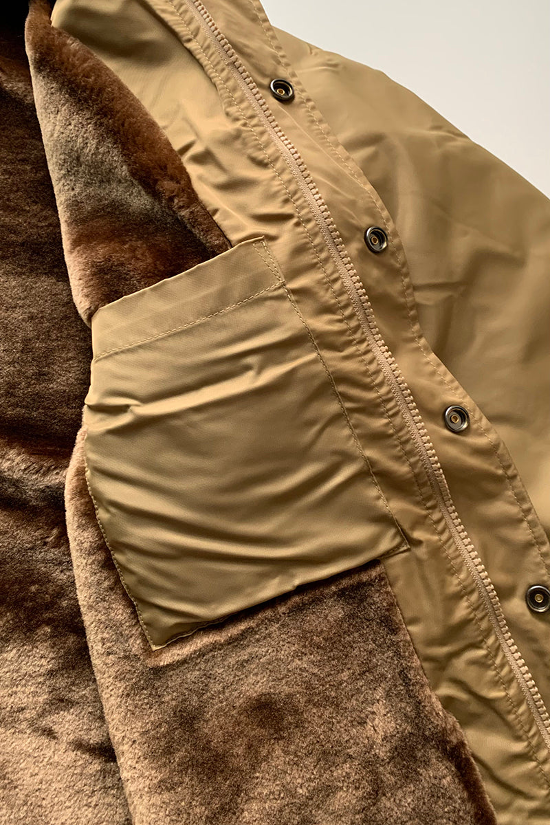 CHIPPS COMPANY チップスカンパニー / Embroidery 裏ボアコーチジャケット / GOLD