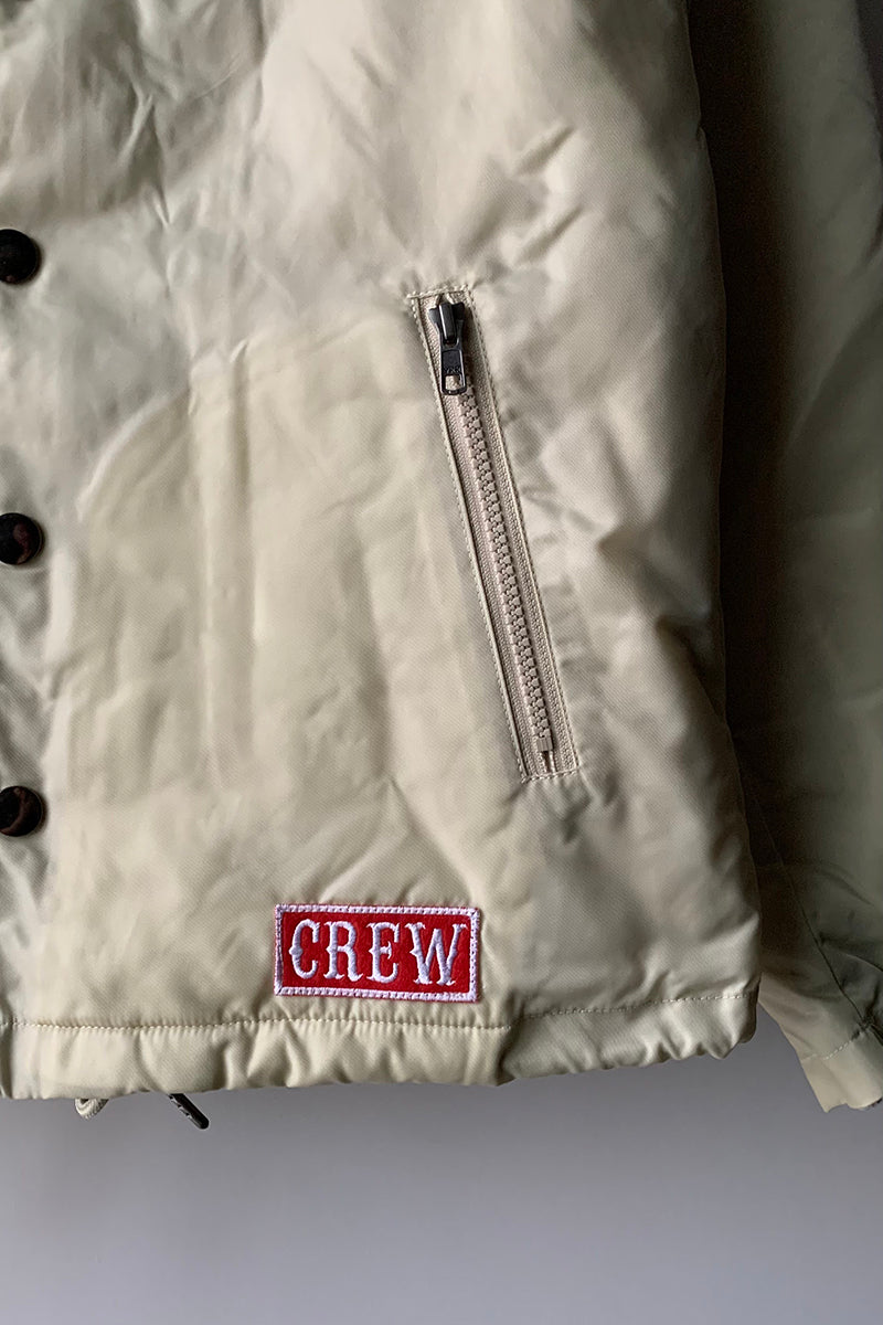 CHIPPS COMPANY チップスカンパニー / Embroidery 裏ボアフーディージャケット / WHITE
