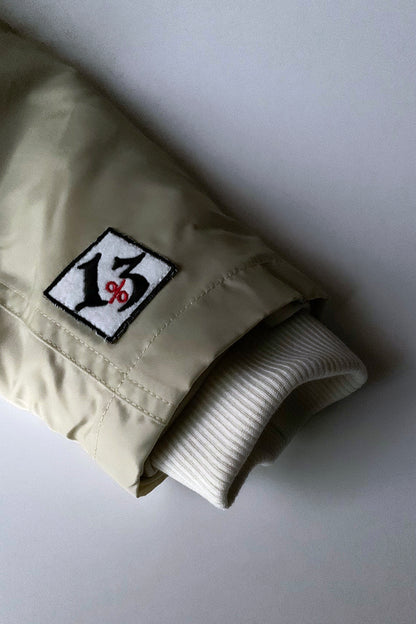 CHIPPS COMPANY チップスカンパニー / Embroidery 裏ボアフーディージャケット / WHITE