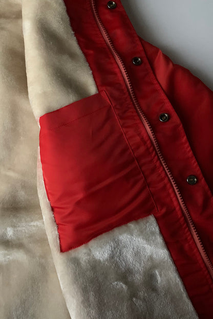 CHIPPS COMPANY チップスカンパニー / Embroidery 裏ボアフーディージャケット / ORANGE