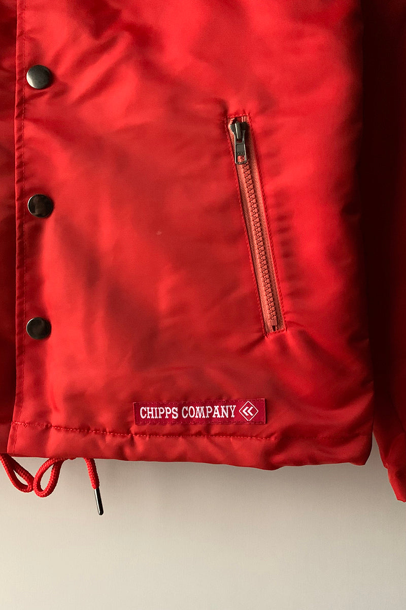 CHIPPS COMPANY チップスカンパニー / Embroidery 裏ボアフーディージャケット / ORANGE