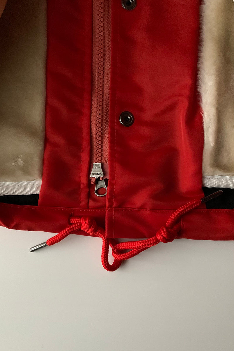 CHIPPS COMPANY チップスカンパニー / Embroidery 裏ボアフーディージャケット / ORANGE