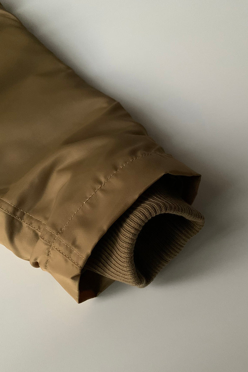 CHIPPS COMPANY チップスカンパニー / Embroidery 裏ボアフーディージャケット / GOLD