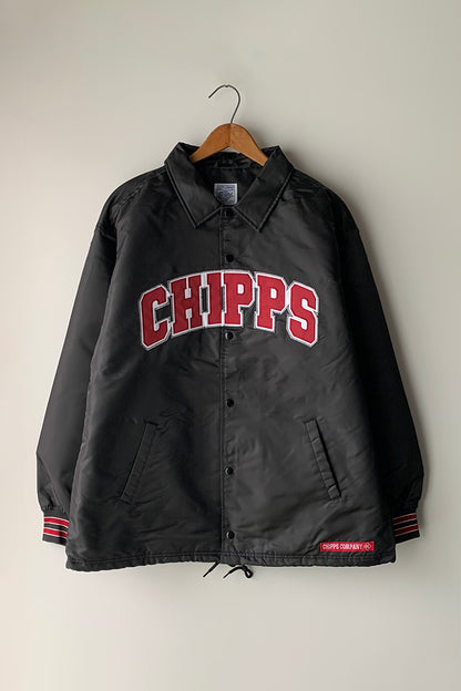 CHIPPS COMPANY チップスカンパニー / レタードコーチジャケット / BLACK